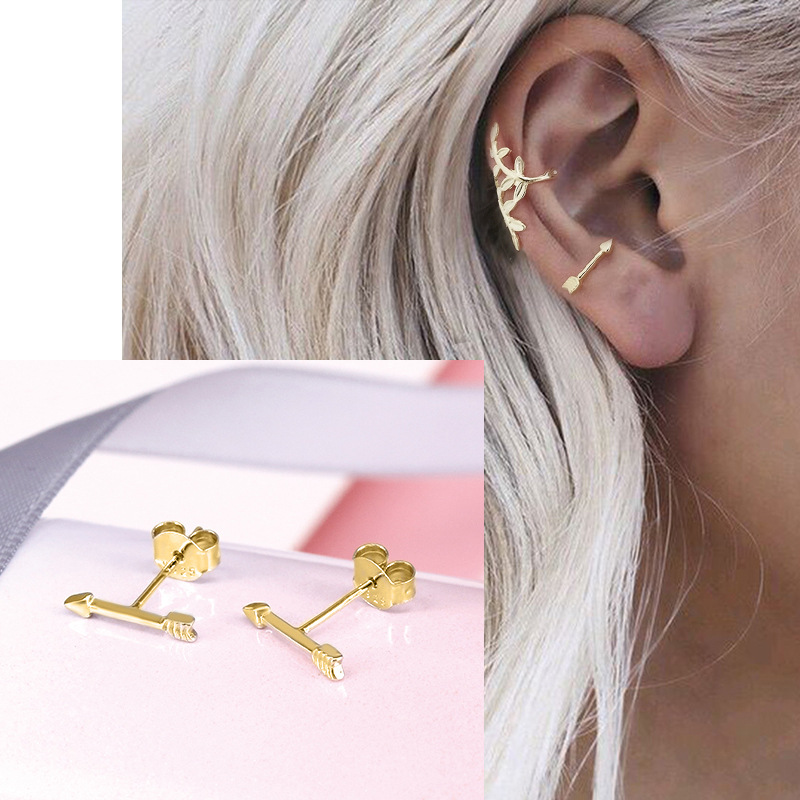 Februaryfrost Brand Designer 100% 925 Sterling Silver Small Arrows Stud Earrings for Women Fashion Designer Women Simple Earrings
Februaryfrost Brand Designer 100% 925 Sterling Silver Small Arrows Stud Earrings for Women Fashion Designer Women Simple Earrings