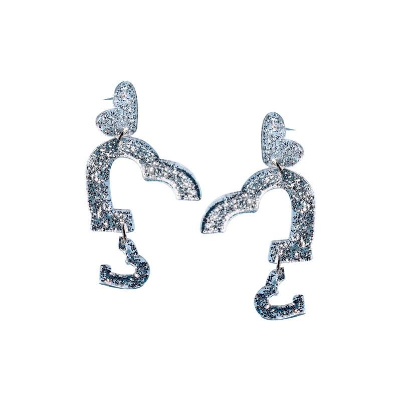 Dangle & Chandelier KUGUYS Acrylic Jewelry Vintage 3 Colors Glitter Heart Large Drop Earrings For Grils Kids Women Fashion Accessories
Dangle & Chandelier KUGUYS Acrylic Jewelry Vintage 3 Colors Glitter Heart Large Drop Earrings For Grils Kids Women Fashion Accessories