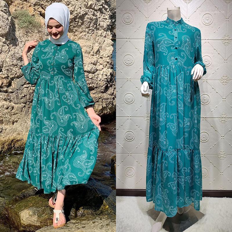 Muslim Abaya Dubai Islamic Clothing Dress for Women Turkey European Clothing Abaya Paisley Print Puff Sleeve Maxi Vestido1
Muslim Abaya Dubai Islamic Clothing Dress for Women Turkey European Clothing Abaya Paisley Print Puff Sleeve Maxi Vestido1