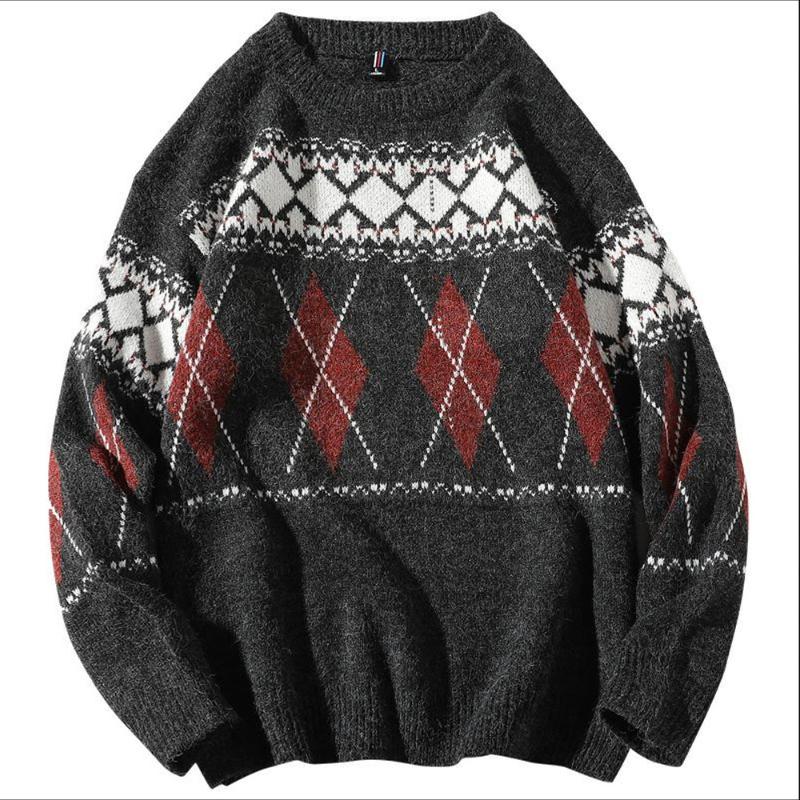 2020 Autumn New Casual Loose Round Neck Pullover Base Sweater Streetwear Retro Warm Men's Sweaters, Khaki
2020 Autumn New Casual Loose Round Neck Pullover Base Sweater Streetwear Retro Warm Men's Sweaters, Khaki