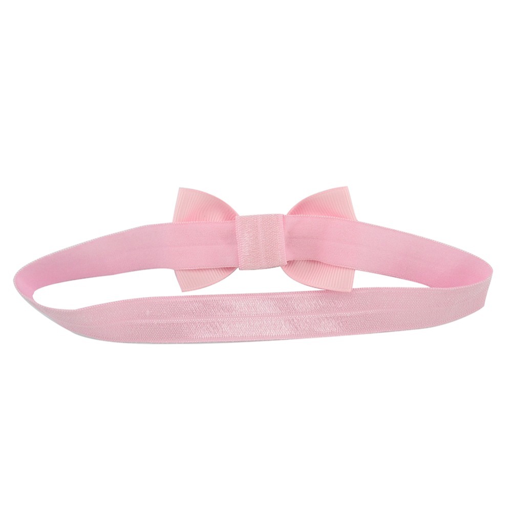 20pcs /lot Candy Color Kids Headband Ribbon Bows with Thin Hairband Newborn Photography Props Girls Bow Tiara Headwrap 644