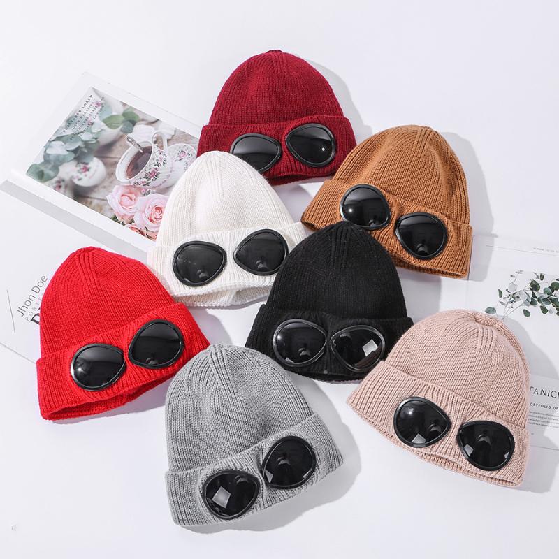 Winter Warm Beanie Hat with Glasses Cap Knitted Women Men Unisex Casual Solid Beanie Ladies Outdoors Watch Bonnet Accessories
Winter Warm Beanie Hat with Glasses Cap Knitted Women Men Unisex Casual Solid Beanie Ladies Outdoors Watch Bonnet Accessories