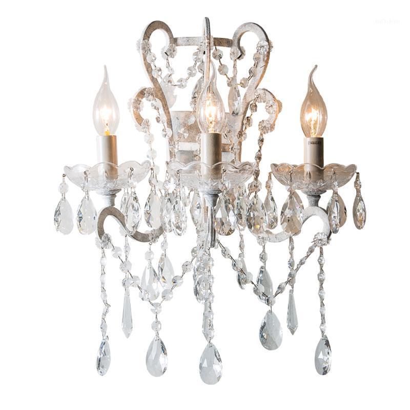 American country wall lamp living room background wall bedroom simple creative iron luxury crystal lamp1
American country wall lamp living room background wall bedroom simple creative iron luxury crystal lamp1