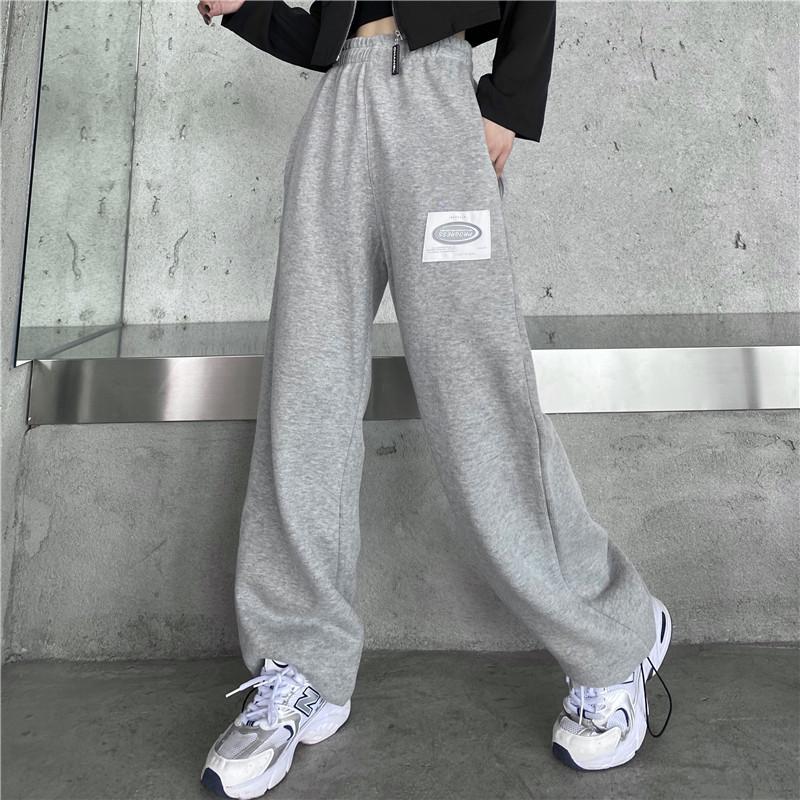 Sweatpants Women Baggy Pants Gray Spring Wide Leg Sweat Pants Oversized Joggers Streetwear High Waisted Trousers Black
Sweatpants Women Baggy Pants Gray Spring Wide Leg Sweat Pants Oversized Joggers Streetwear High Waisted Trousers Black