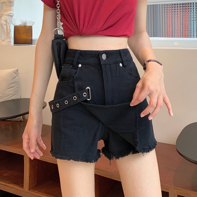 Chic Summer Denim Skirt Women Streetwear High Waist Jeans Plus size woman Sexy Shorts femme short mujer Y200822, Black
Chic Summer Denim Skirt Women Streetwear High Waist Jeans Plus size woman Sexy Shorts femme short mujer Y200822, Black
