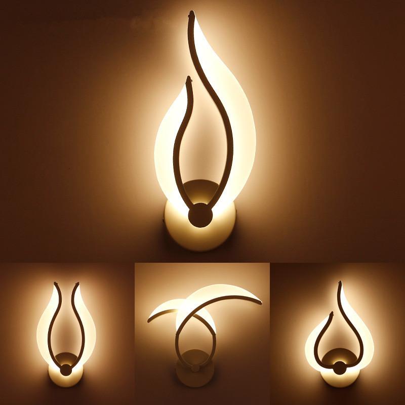 9W Creative Flame Shape Bedside Light LED Wall Lamp for Hotel Hallway Art Study Decor 
9W Creative Flame Shape Bedside Light LED Wall Lamp for Hotel Hallway Art Study Decor