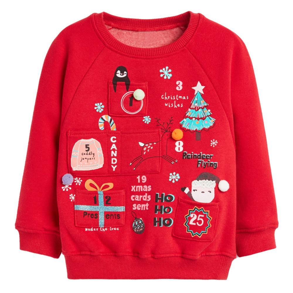 Santa Claus Appliqued Sweatshirt Boys Sweatshirts Kids Clothes Christmas Costume Children Pullovers Baby Boy Hoodies 2-7Y, Black
Santa Claus Appliqued Sweatshirt Boys Sweatshirts Kids Clothes Christmas Costume Children Pullovers Baby Boy Hoodies 2-7Y, Black