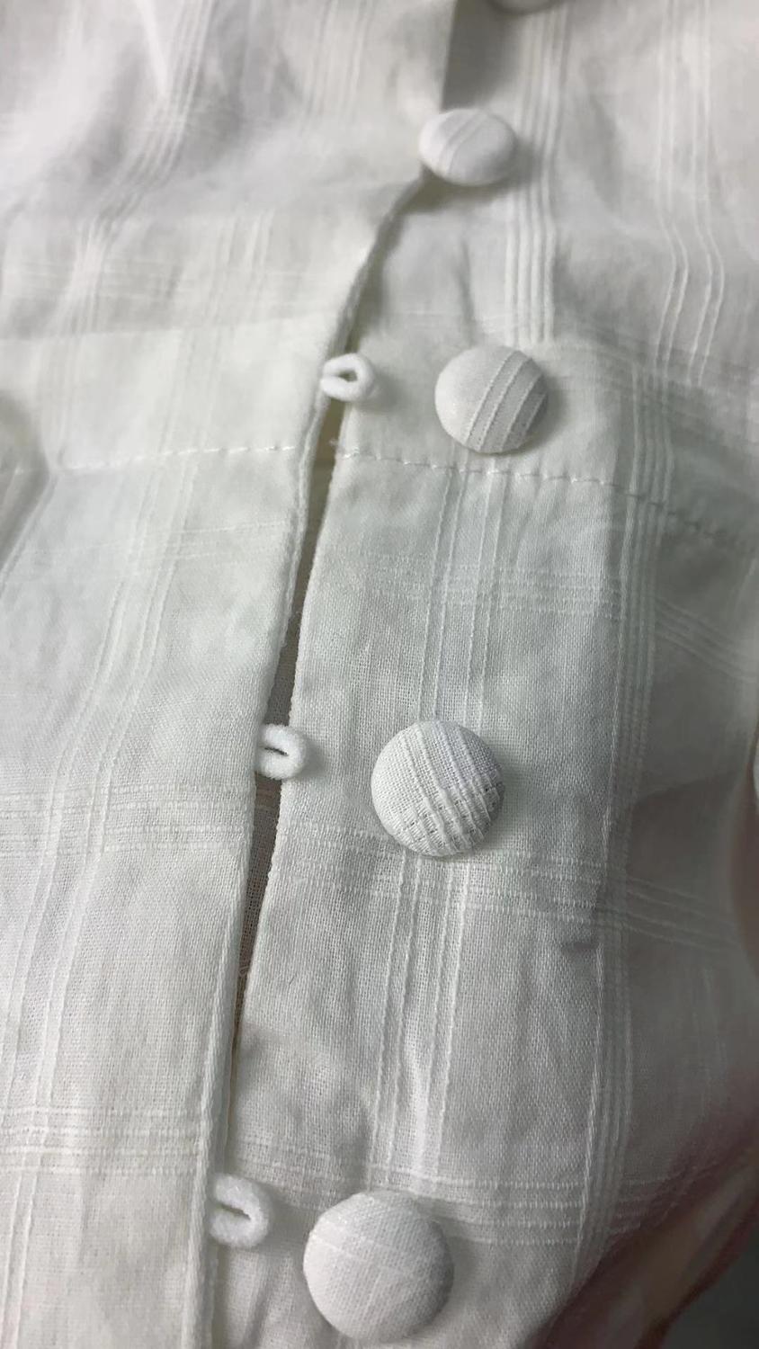 new Embroidery Shirt Summer White Blouses Tops femme Casual Women half sleeve Girls Blouse Linen Cotton Lace up Plus Size T200502