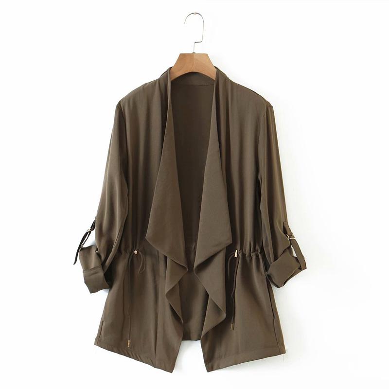 2021 Summer Women Solid Blazers Coats Long Sleeve Drawstring New Fashion Blazer Female Elegant Street Blazers Outerwear Clothing, Pink
2021 Summer Women Solid Blazers Coats Long Sleeve Drawstring New Fashion Blazer Female Elegant Street Blazers Outerwear Clothing, Pink
