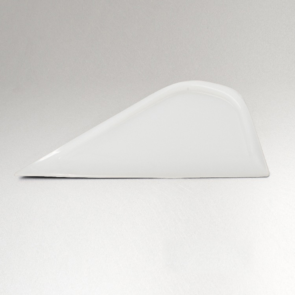Little Foot Tint Squeegee, Soft Medium Hard 3 Hardness Card with Pointed Corner for Automotive Window Film Water Bubble Removal TM-171