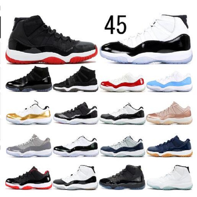 25th Anniversary Jumpman 11 mens basketball shoes 72-10 Bred Low Concord UNC 11s Cap and Gown men women trainers sports sneakers, # 18
25th Anniversary Jumpman 11 mens basketball shoes 72-10 Bred Low Concord UNC 11s Cap and Gown men women trainers sports sneakers, # 18