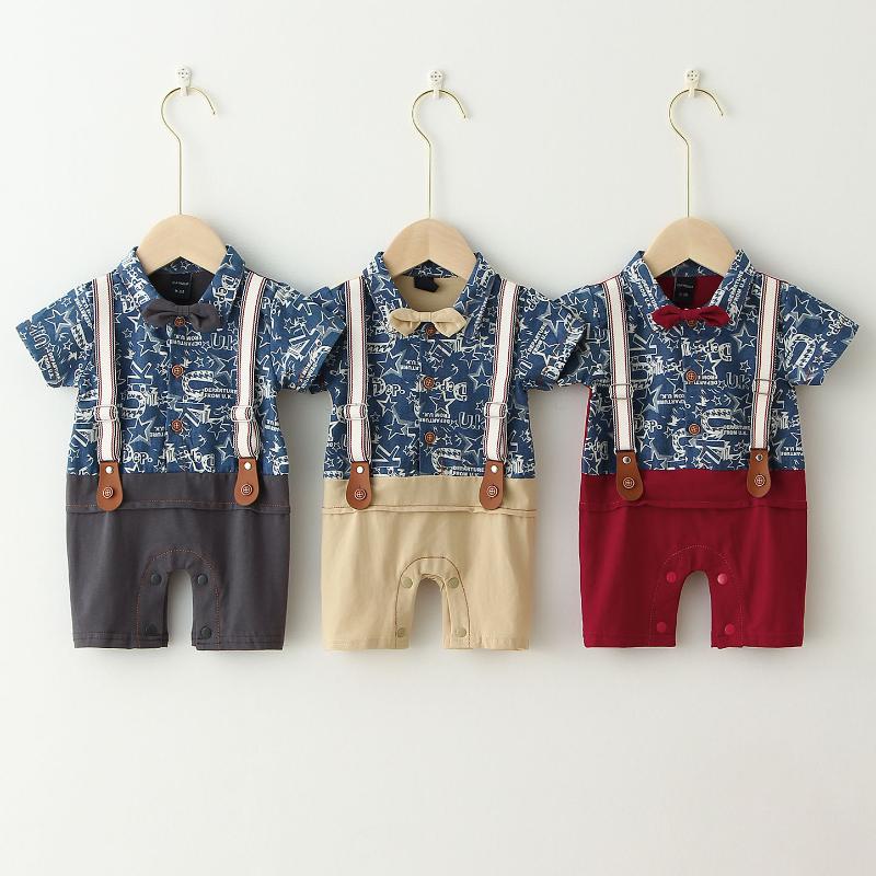 Jumpsuits Baby Boy Romper For Wedding Party Summer Spring Infant Little Gentleman Clothes 0-18M Toddler Born Outfits, Blue
Jumpsuits Baby Boy Romper For Wedding Party Summer Spring Infant Little Gentleman Clothes 0-18M Toddler Born Outfits, Blue