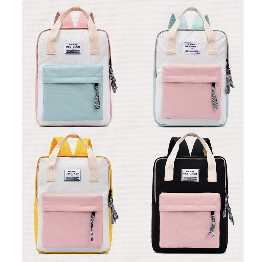 Women Laptop Backpacks Pink Bagpack Korean Travel backbag Student primary School bags For Teenage Girls mochila infantil LJ200918