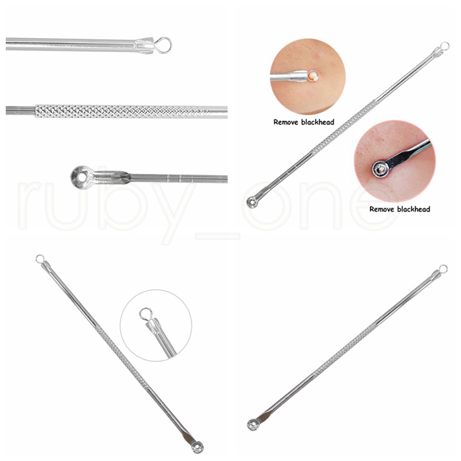 Blackhead Pimples Acne Needle Face Skin Care Tools Acne Extractor Remover Needle Blackhead Remover Cosmetic Tool Agujas Para Eliminar Puntos Negros, G