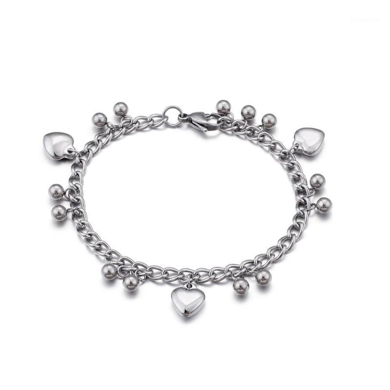 20.5cm Italy Gold Heart Charm Bracelet Bohemia Beads Strand Bangle Linking Chain Acero Inoxidable Joyeria Mujer1
20.5cm Italy Gold Heart Charm Bracelet Bohemia Beads Strand Bangle Linking Chain Acero Inoxidable Joyeria Mujer1
