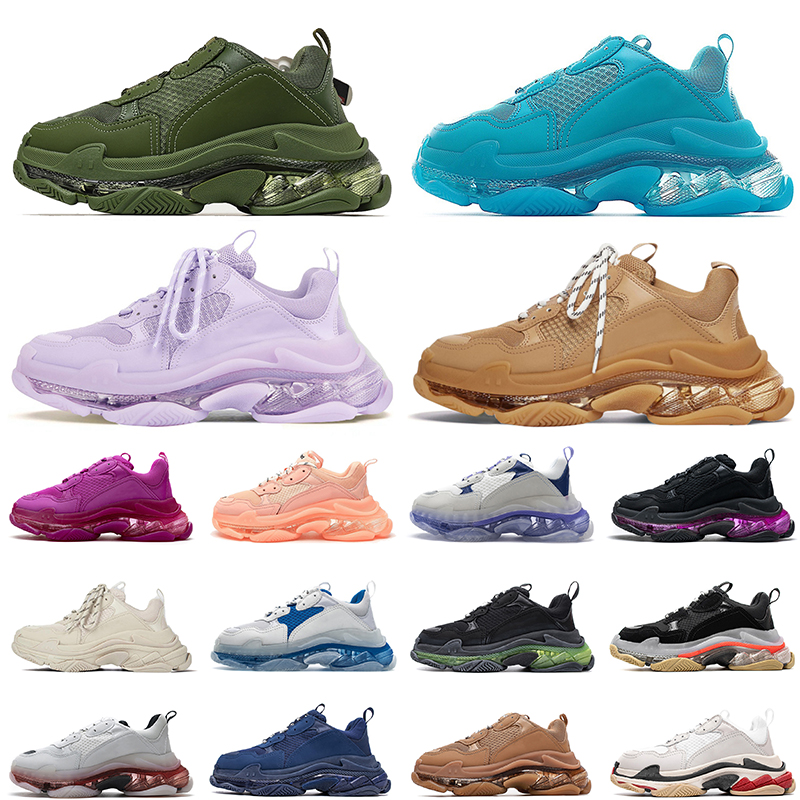 Triple S Crystal Bottom Mens Womens Designer Shoes balensciagas Glitter Black White Brown Purple Dark Green Clear Sole Blue Luxury Brand Sports Sneakers Trainers, 1 36-45
Triple S Crystal Bottom Mens Womens Designer Shoes balensciagas Glitter Black White Brown Purple Dark Green Clear Sole Blue Luxury Brand Sports Sneakers Trainers, 1 36-45