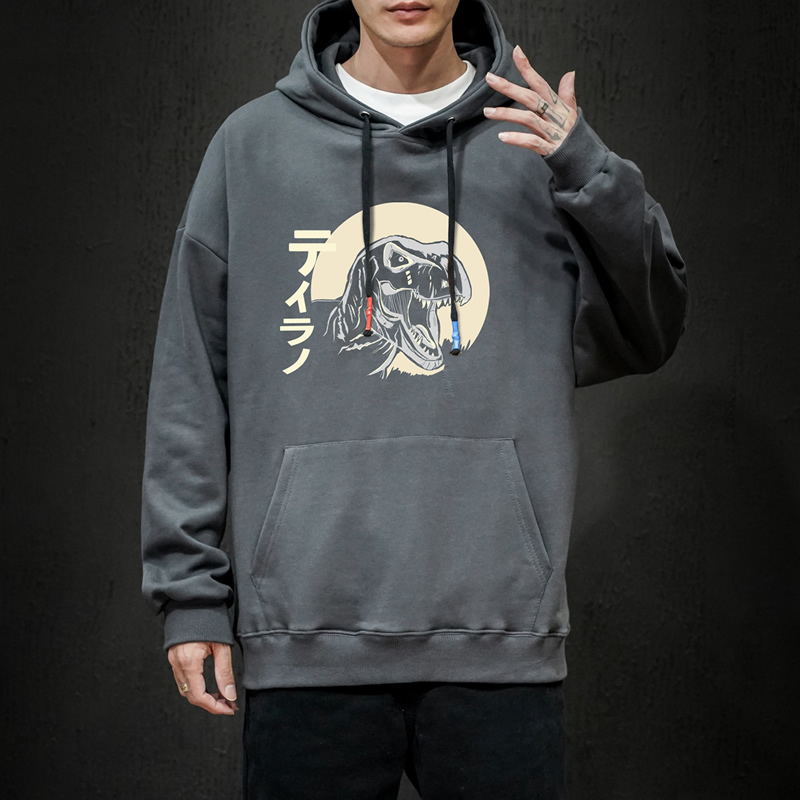 2021 New Anime Print Tyrannosaurus Hoodies with Hat Men Hoodie Hooded Sweatshirt Sudaderas Streetwear Vn7b, Dark grey
2021 New Anime Print Tyrannosaurus Hoodies with Hat Men Hoodie Hooded Sweatshirt Sudaderas Streetwear Vn7b, Dark grey