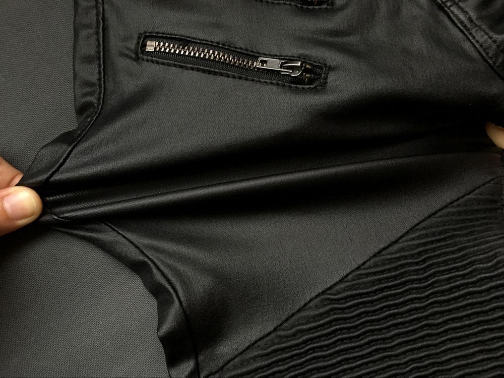 High Waist Stretch Pu Leather Pants Women Skin Tight Motorcycle Gothic Punk Rock Pencil Trousers Zipper Moto Biker Plus Size XS 201031