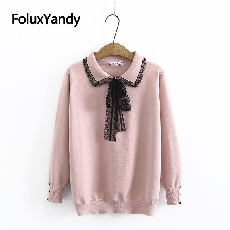Elegant Sweater Pink Black Korean Style Casual Plus Size XXXL Lace Up Long Sleeve Women Sweater KKFY5039
Elegant Sweater Pink Black Korean Style Casual Plus Size XXXL Lace Up Long Sleeve Women Sweater KKFY5039