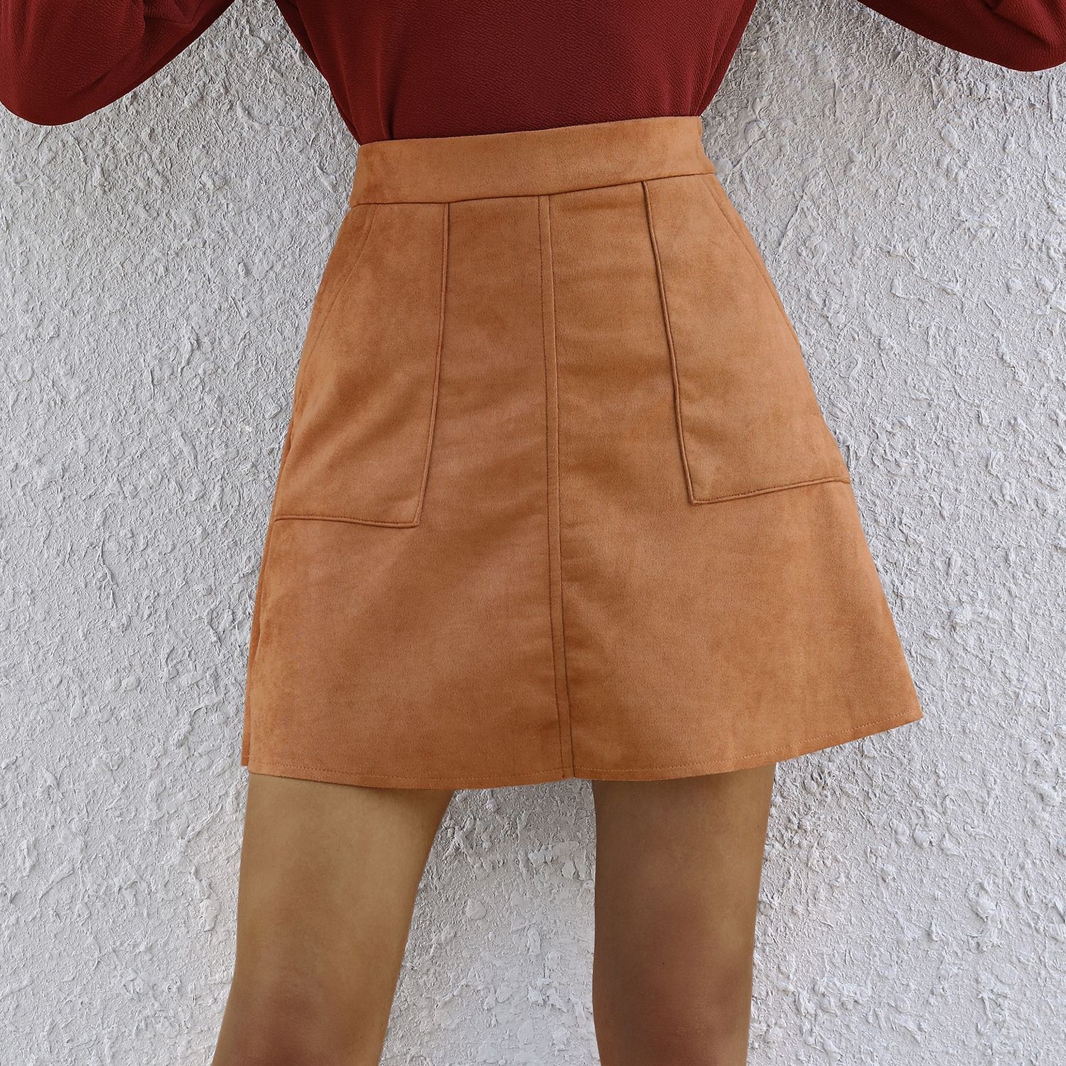 2021 New Winter Solid A-line for Women Waist Office Wear Skirts Female Slim Casual Short Skirt High Quality Autumn S2m0, Black
2021 New Winter Solid A-line for Women Waist Office Wear Skirts Female Slim Casual Short Skirt High Quality Autumn S2m0, Black