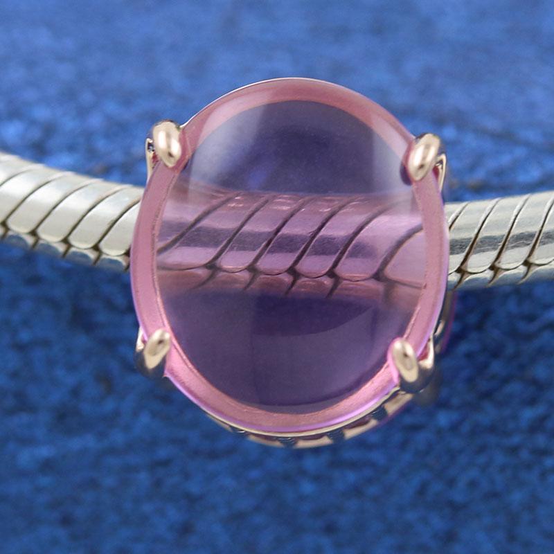 925 Sterling Silver Oval Cabochon Bead Fits European Style Charm Bracelets Hand-finished in polished silver
925 Sterling Silver Oval Cabochon Bead Fits European Style Charm Bracelets Hand-finished in polished silver
