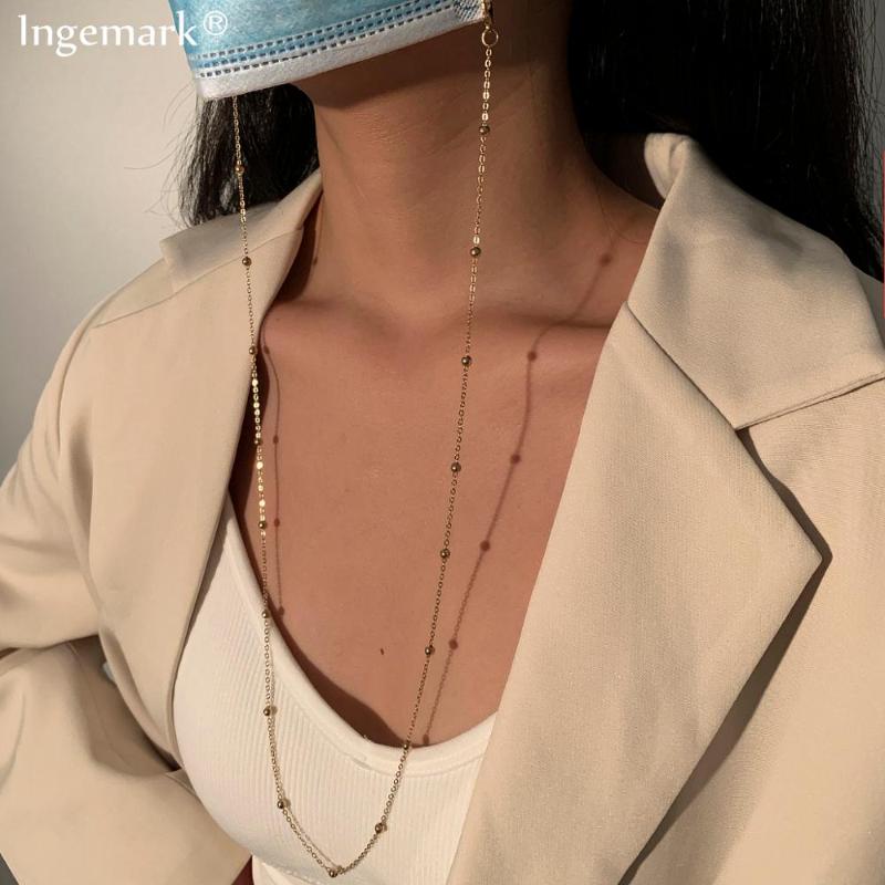 Vintage Fashion Unisex Anti-lost Copper Beaded Chain Face Mask Lanyards Reading Glasses Neck Straps Cord Holder Women Jewelry
Vintage Fashion Unisex Anti-lost Copper Beaded Chain Face Mask Lanyards Reading Glasses Neck Straps Cord Holder Women Jewelry