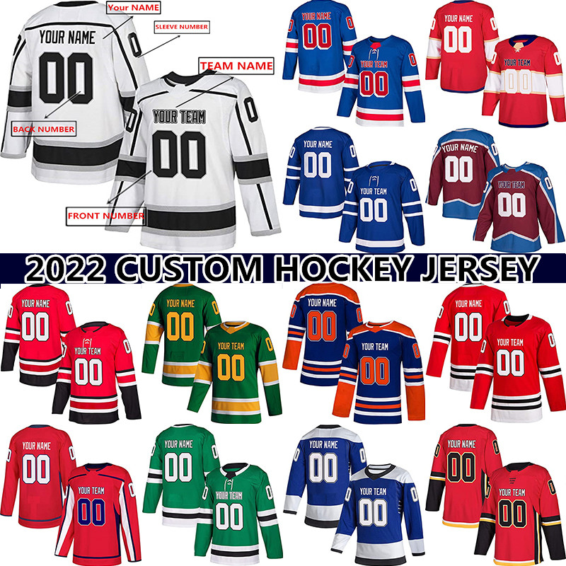 Custom Ice Hockey Jersey for Men Women Youth S-5XL Authentic Embroidered Name & Numbers - Design Your Own hockey jerseys, Red
Custom Ice Hockey Jersey for Men Women Youth S-5XL Authentic Embroidered Name & Numbers - Design Your Own hockey jerseys, Red