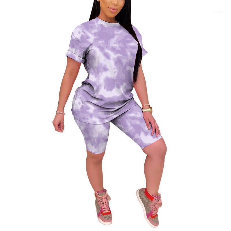 Women Sports Two Piece Set Fashion Tie-dye Round Neck Pullover Top and Tight Shorts Suit1, Orange
Women Sports Two Piece Set Fashion Tie-dye Round Neck Pullover Top and Tight Shorts Suit1, Orange