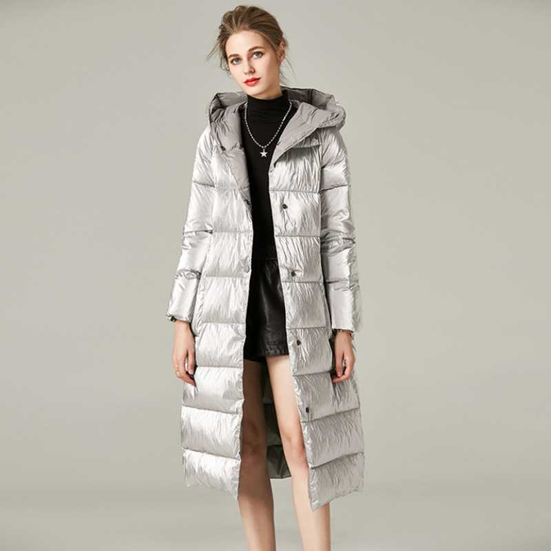 women newest hooded long duck down jacket female fashion casual loose warm coat for woman lady high-end over knee jackets, Color same picture
women newest hooded long duck down jacket female fashion casual loose warm coat for woman lady high-end over knee jackets, Color same picture