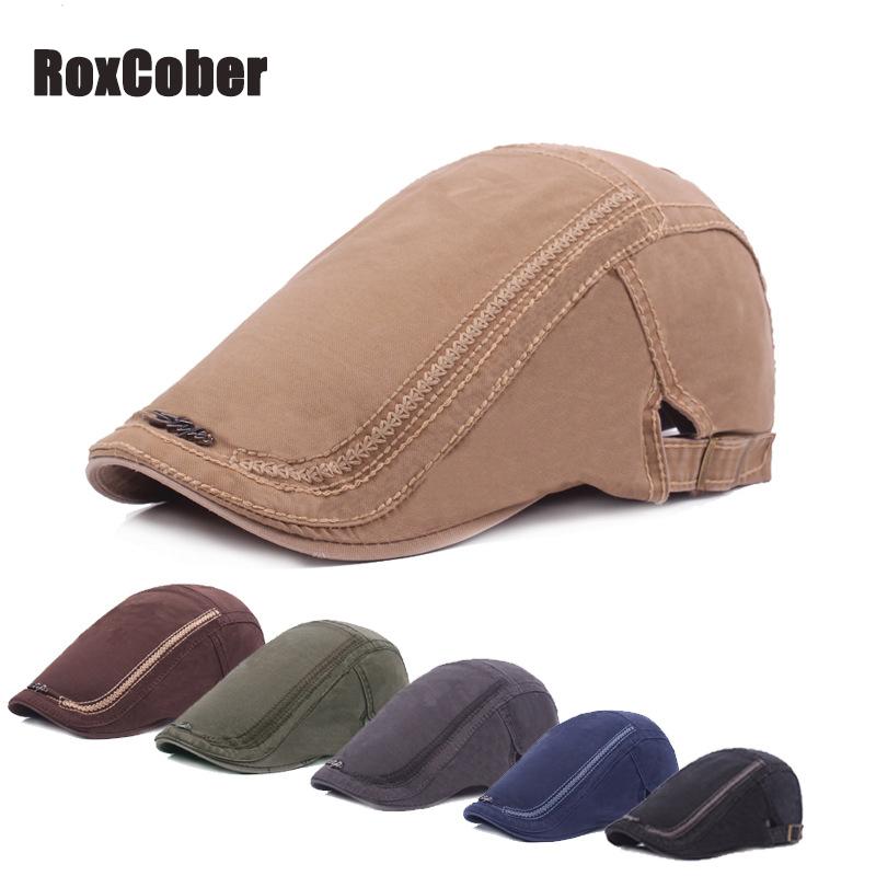 RoxCober Mens Womens Vintage Newsboy Caps Ivy Golf Driving Sun Flat Cabbie Cotton Gatsby Hats Cotton Adjustable Berets, Black
RoxCober Mens Womens Vintage Newsboy Caps Ivy Golf Driving Sun Flat Cabbie Cotton Gatsby Hats Cotton Adjustable Berets, Black
