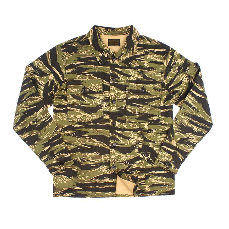 Summer Autumn Shirt Men Tiger Camouflage Long Sleeve Tactical Combat Training Uniform Outdoor Hiking Multi Pocket Tops, Tiger camo
Summer Autumn Shirt Men Tiger Camouflage Long Sleeve Tactical Combat Training Uniform Outdoor Hiking Multi Pocket Tops, Tiger camo