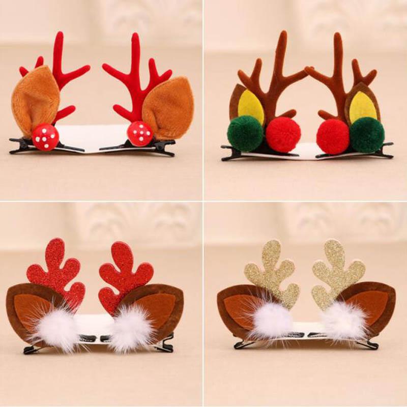 100pairs Cute Deer Ear Hairpins Christmas Barrettes Hair Accessories Hair Decorationd Beautiful Deer Antlers Clips
100pairs Cute Deer Ear Hairpins Christmas Barrettes Hair Accessories Hair Decorationd Beautiful Deer Antlers Clips