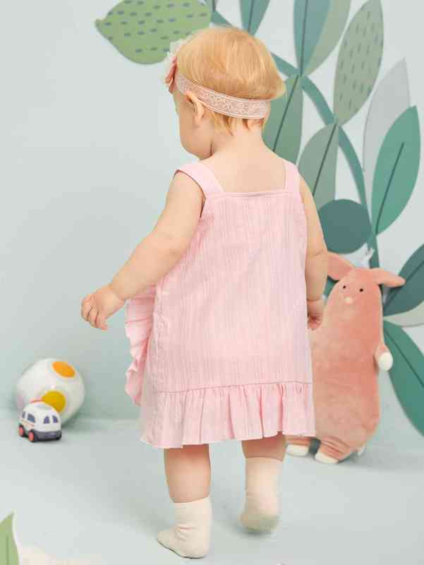 Baby Ruffle Trim Cami Dress SHE