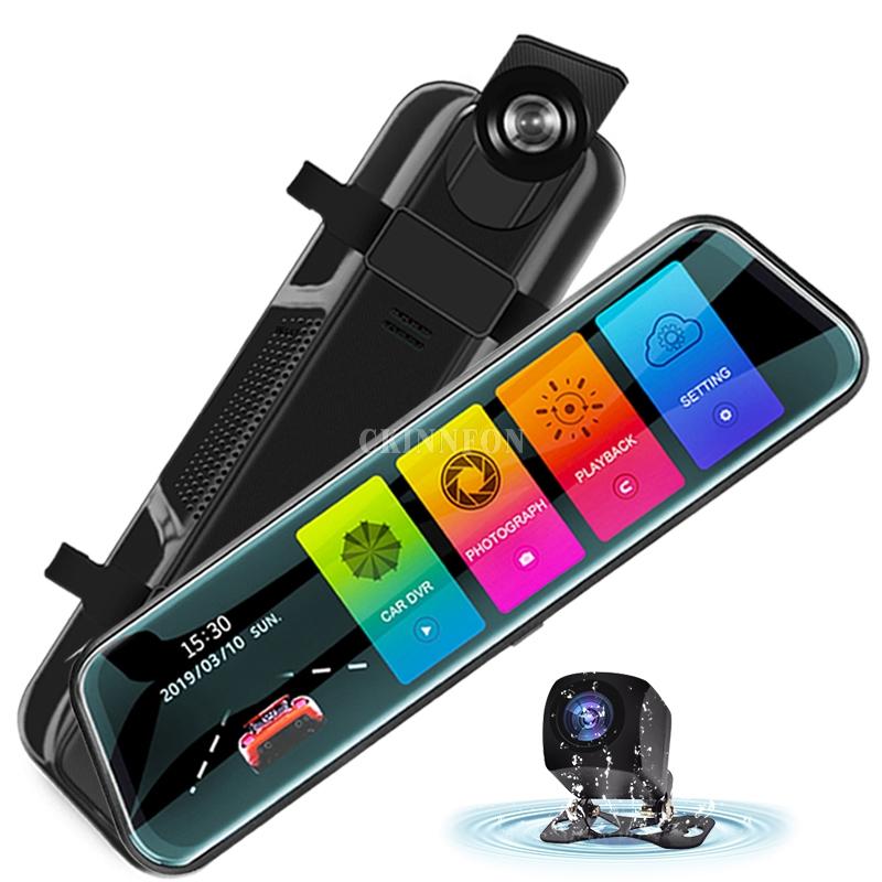 10Pcs/Lot 10"IPS Screen Car Dvr Mirror Dash Camera Dash Cam Dual Lens Car Camera Full Hd Drive Recorder Stream RearView Mirror
10Pcs/Lot 10"IPS Screen Car Dvr Mirror Dash Camera Dash Cam Dual Lens Car Camera Full Hd Drive Recorder Stream RearView Mirror