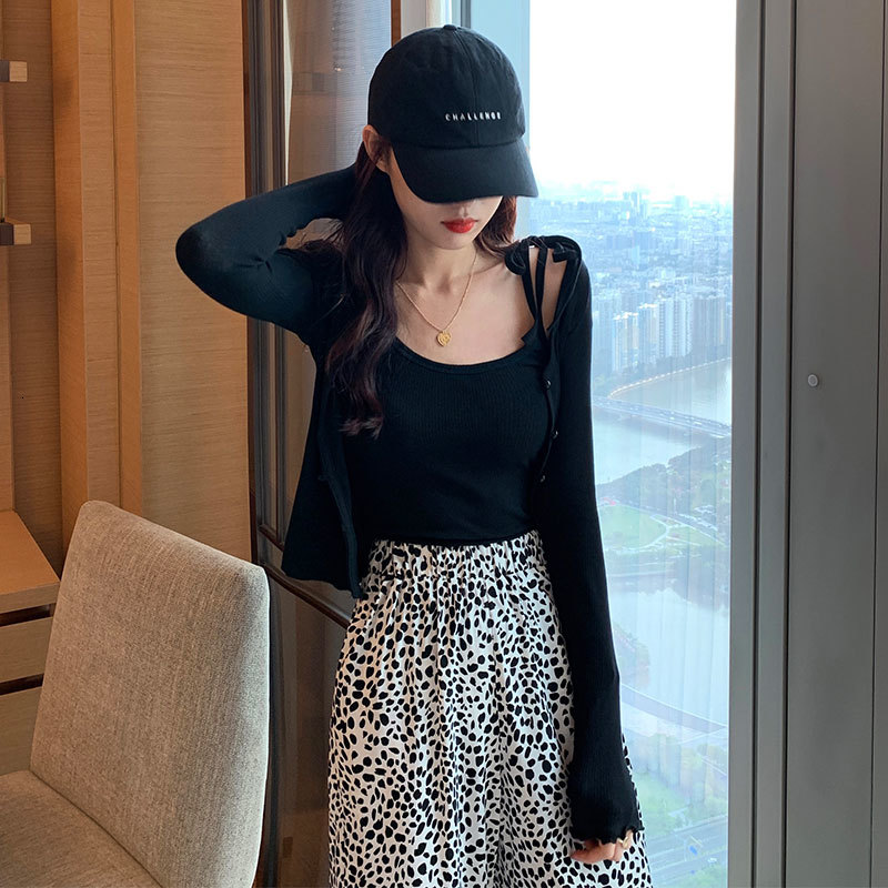 2021 New 3 summer colors long sleeve women's tops Korean style 2 put together tshirt t t-shirt t-shirts t-women's t-femme (x1363) CS3T, Black
2021 New 3 summer colors long sleeve women's tops Korean style 2 put together tshirt t t-shirt t-shirts t-women's t-femme (x1363) CS3T, Black