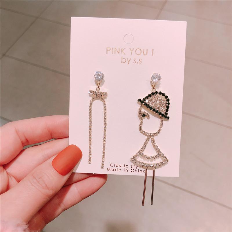 Long Earrings Women Tassel Earings Front and Back Crystal Tassel Earrings Female Long Temperament
Long Earrings Women Tassel Earings Front and Back Crystal Tassel Earrings Female Long Temperament
