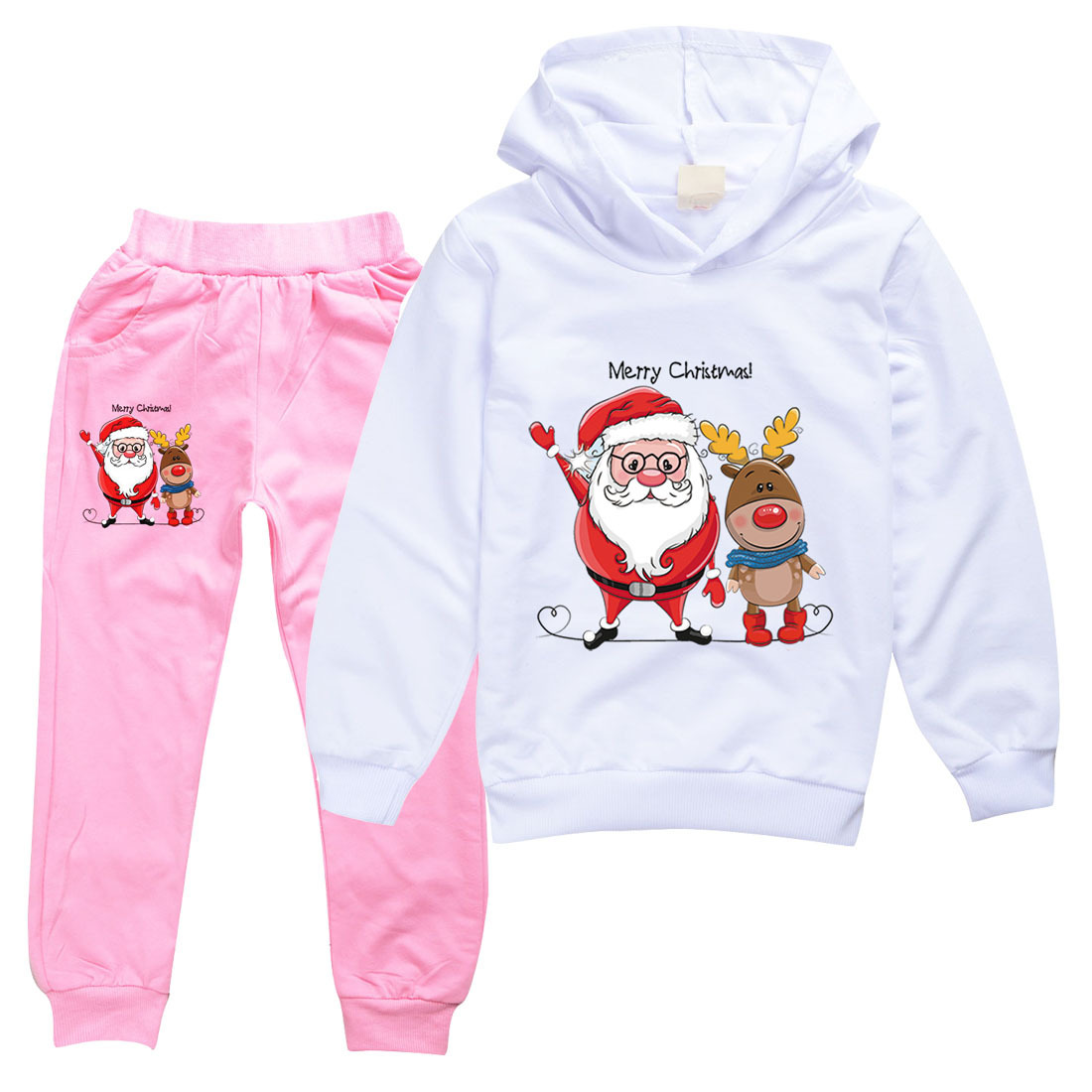 Chill Sets 2 Piece Sets for Kids Boy Fall Clothes Wholesale Clothing Merry Christmas Thanksgiving Outfits for GirlsX1019