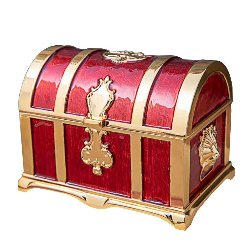 Vintage Pirate Treasure Chest Gift Storage Case Necklace Antique Retro Box Q0120, Sky blue
Vintage Pirate Treasure Chest Gift Storage Case Necklace Antique Retro Box Q0120, Sky blue