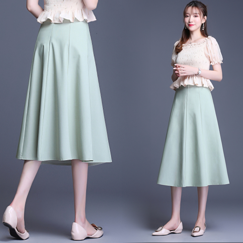 2021 New Elegant High Chic Women Casual A-line Midi Skirts Office Lady Slim Summer Autumn Skirt 6yjy, Apricot
2021 New Elegant High Chic Women Casual A-line Midi Skirts Office Lady Slim Summer Autumn Skirt 6yjy, Apricot