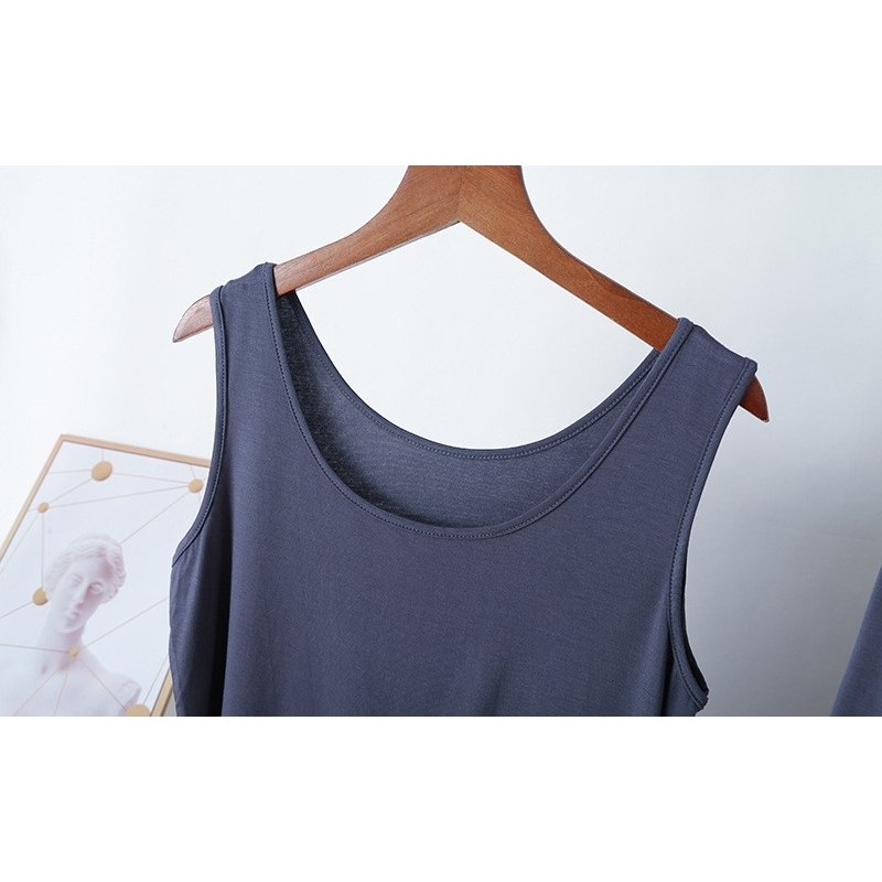 Autumn 3 Pieces Set Long Sleeve Modal Atoff Home Women's Loose Casual Pajamas Autumn Soft Home Cloth Plus Size Loose Sleepwear 201113