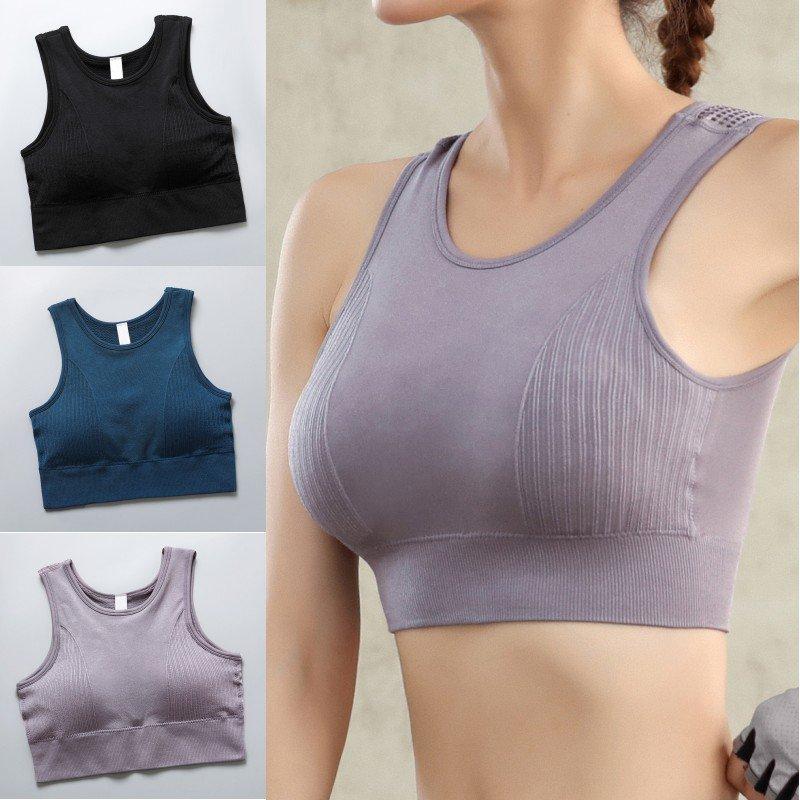Yoga sports Bras Seamless Hollow Shockproof Fitness Running Chest Vest Tops Padded Comfortable Wire Free Bras n
Yoga sports Bras Seamless Hollow Shockproof Fitness Running Chest Vest Tops Padded Comfortable Wire Free Bras n