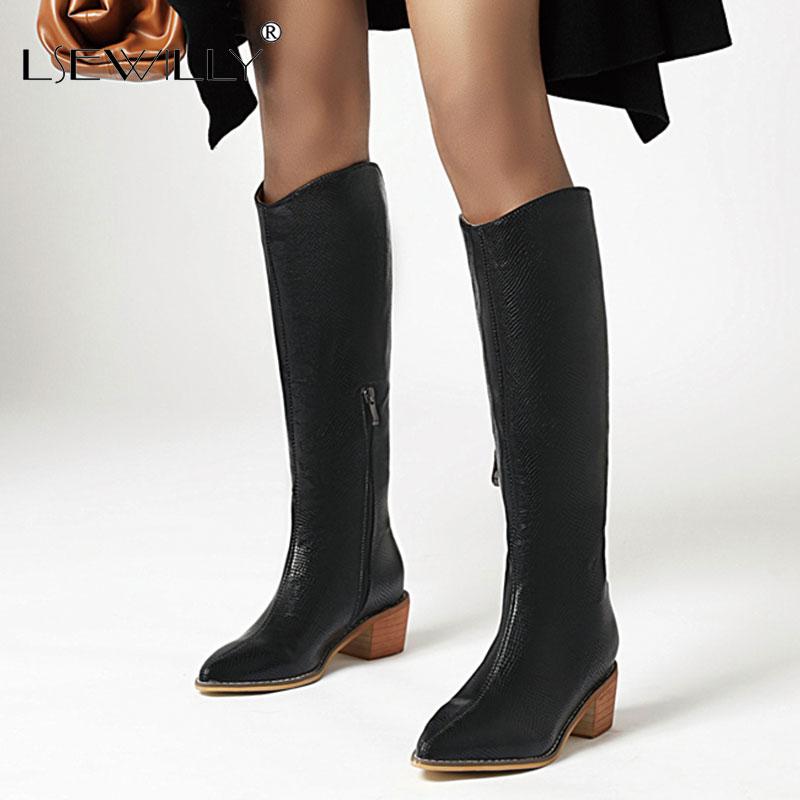 Lsewilly Ladies Concise Solid Color Western Boots slip-on Knee High Boots Women 2020 High Heels Autumn Winter Shoes Woman, Black
Lsewilly Ladies Concise Solid Color Western Boots slip-on Knee High Boots Women 2020 High Heels Autumn Winter Shoes Woman, Black