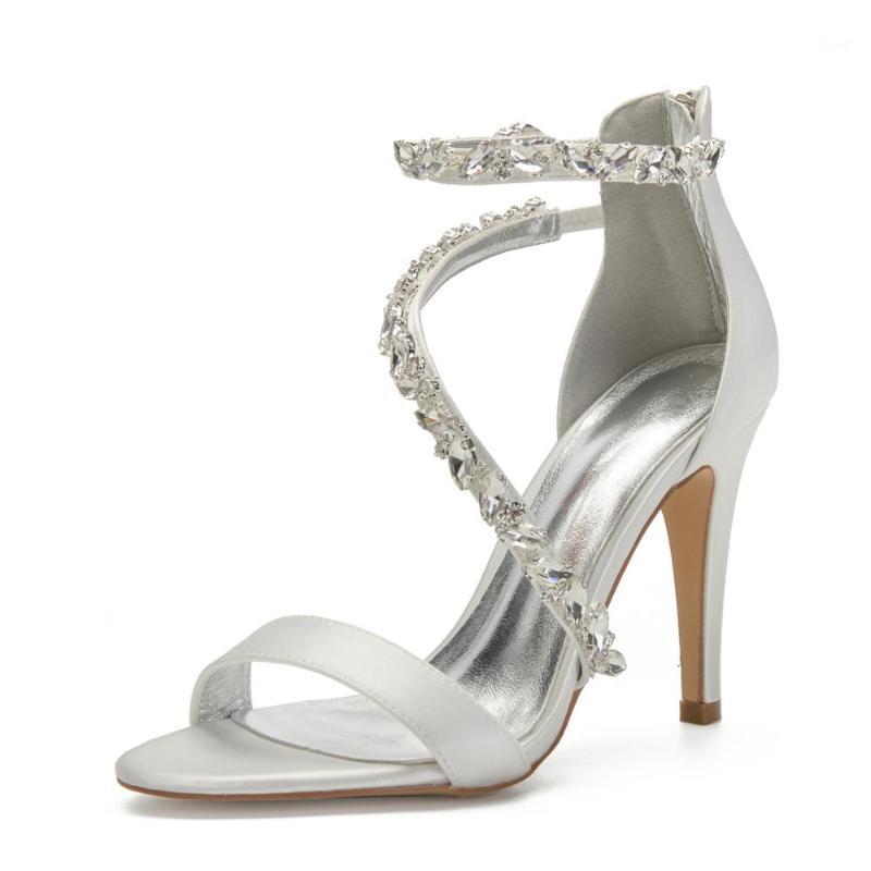 Women's High Heel Sandals Bridal Wedding Shoes Ankle Strap Rhinestones Zipper Back Formal Evening Prom Party Dress Shoes Pumps1, White
Women's High Heel Sandals Bridal Wedding Shoes Ankle Strap Rhinestones Zipper Back Formal Evening Prom Party Dress Shoes Pumps1, White
