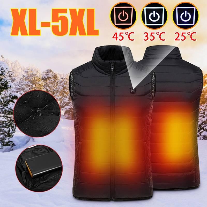 USB Heating Vest Men Electric Heated Vest Outdoor Winter Thermal Cloth Feather Camping Hiking Hunting Jacket Vests 2020 Hot Sale, As pic
USB Heating Vest Men Electric Heated Vest Outdoor Winter Thermal Cloth Feather Camping Hiking Hunting Jacket Vests 2020 Hot Sale, As pic