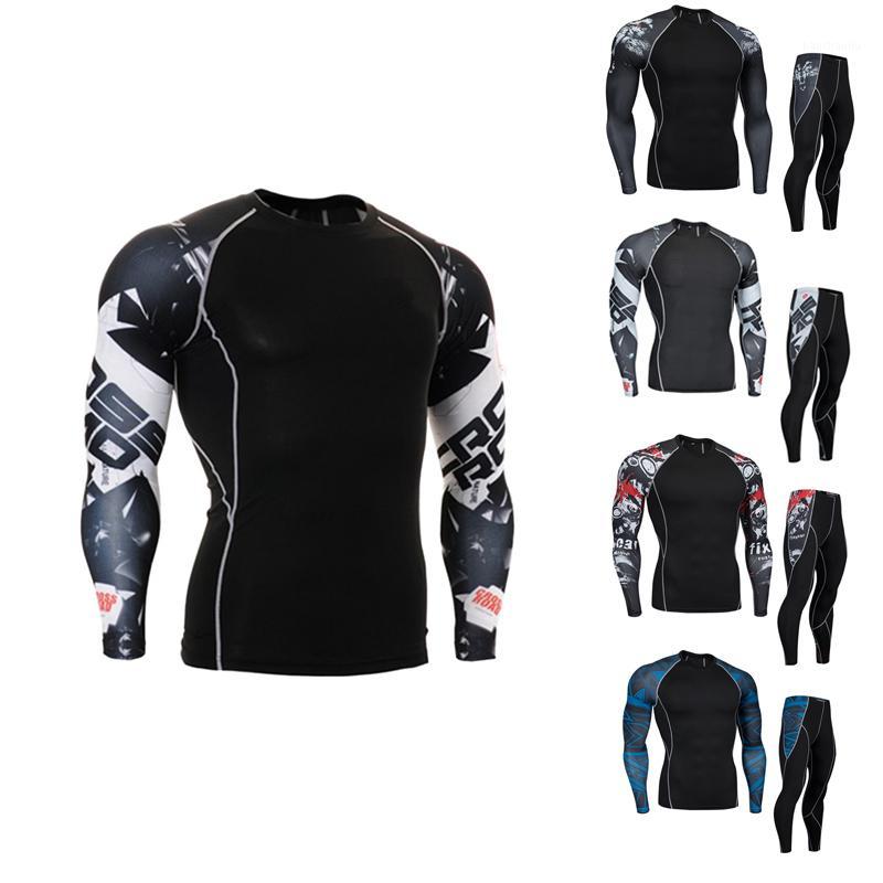 man sportswear tracksuit set compression pants running tights men jogging suits long sleeve crossfit T-shirt rashgard kit1, T3
man sportswear tracksuit set compression pants running tights men jogging suits long sleeve crossfit T-shirt rashgard kit1, T3