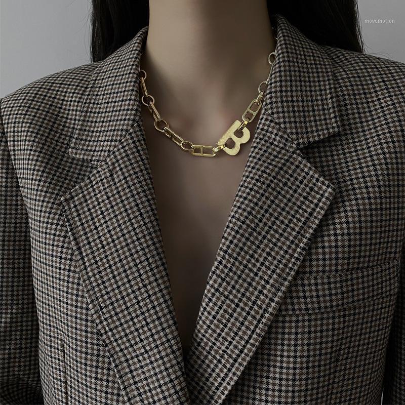 TIMEONLY Personality Metal Letter B Chains Necklaces Gold Silver Hollow Link Chokers Necklace Holiday Gift for Women Jewellery1
TIMEONLY Personality Metal Letter B Chains Necklaces Gold Silver Hollow Link Chokers Necklace Holiday Gift for Women Jewellery1