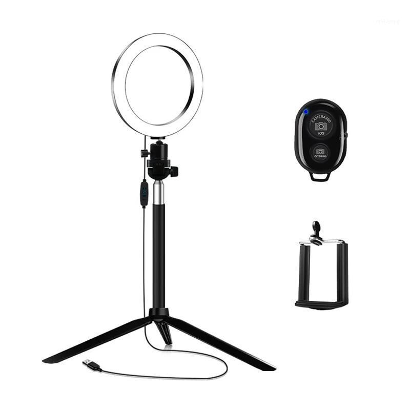 14.5cm 3200K-5600K Bi-Color Dimmable Beauty Light Set Ring Video Light 5W Equipped with Tabletop Tripod Selfie Stick1
14.5cm 3200K-5600K Bi-Color Dimmable Beauty Light Set Ring Video Light 5W Equipped with Tabletop Tripod Selfie Stick1