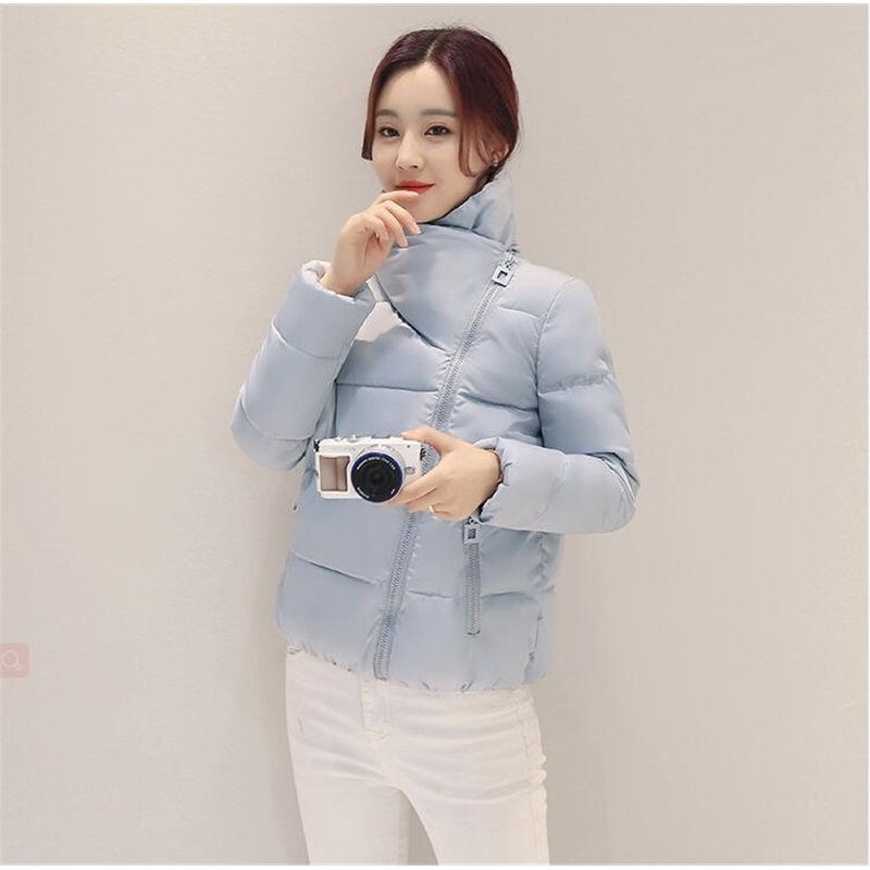 Winter jacket women High Quality short Cotton Padded Coat Fashion slim Winter Coats womens Thick warm casual Cotton parka 201026