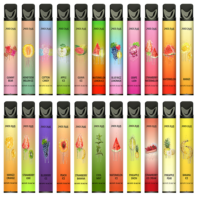 Poco Plus Disposable Vape Pen Eletronic Cigarette 800 Puffs 550MAH 3.2ML 14 Color Vapor E-Cig Battery Device VS Puff XXL Cartridge E cigrette
Poco Plus Disposable Vape Pen Eletronic Cigarette 800 Puffs 550MAH 3.2ML 14 Color Vapor E-Cig Battery Device VS Puff XXL Cartridge E cigrette