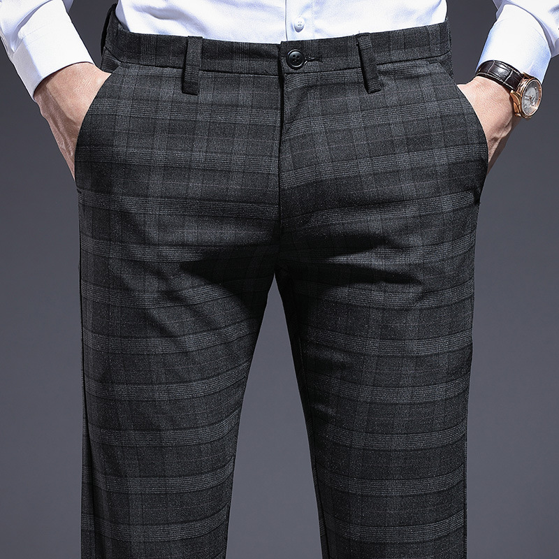 2020 Plaid Thin Men's Dress Formal Office for the Intelligent Casual Strain Male Pants Yp07, A657 gray plaid
2020 Plaid Thin Men's Dress Formal Office for the Intelligent Casual Strain Male Pants Yp07, A657 gray plaid